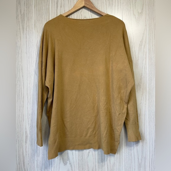 Blue B long Sleeve Sweater in Camel Size L - Picture 3 of 3